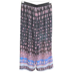 Twenty-Six Collections 2X Flowy Boho Pants